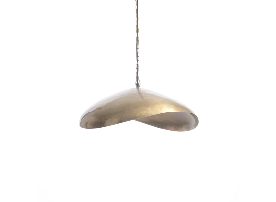 La Suspension Fortune Cookie - Brass - L