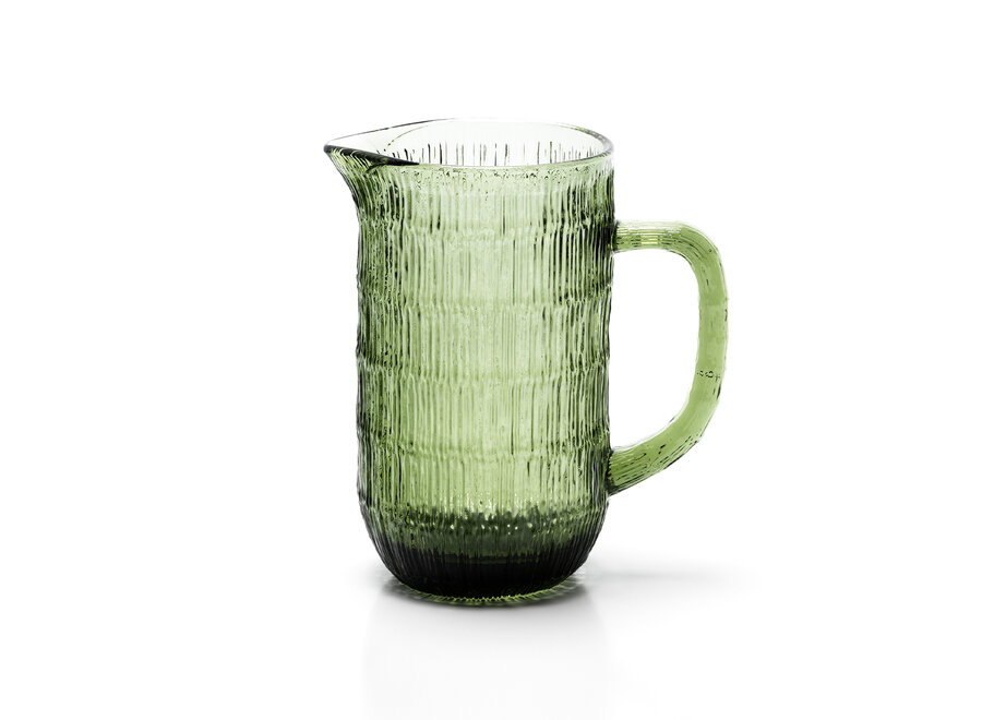 The Moss Ripple Pitcher - Green