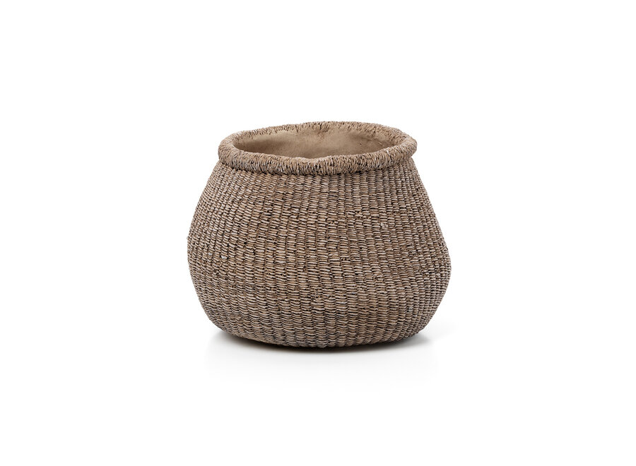 Il Vaso Faux-Puff - Marrone - L