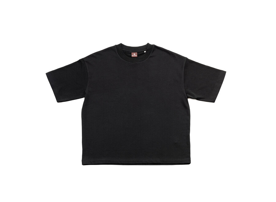 Le T-Shirt Brand S/S - Noir Terracotta - L