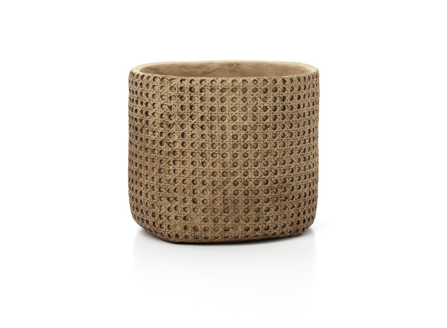 Il Vaso RattanRock - Naturale - XL