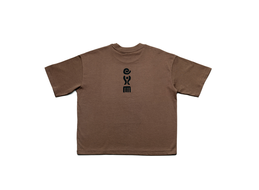 The Glyph S/S T-Shirt - Mocha Black - S
