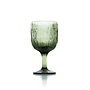 The Moss Ripple Wine Glass - Green