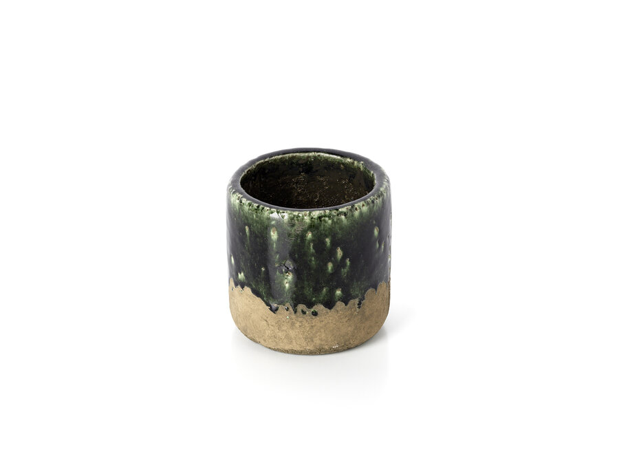 Il Vaso Moss - Verde Cemento - S