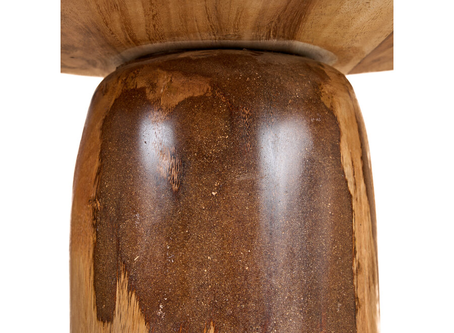 La Table D’Appoint Mango Drum - Naturelle