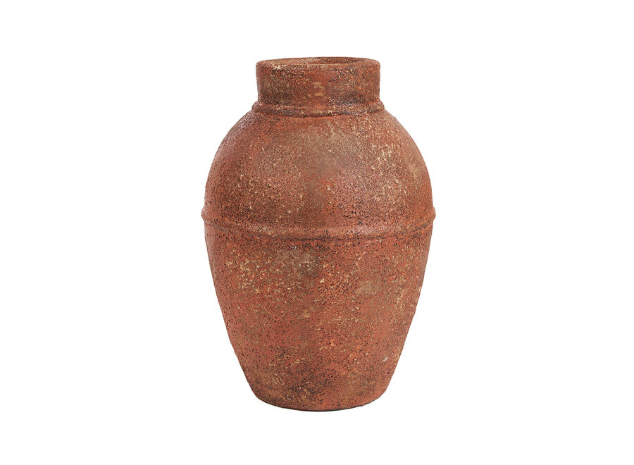 The Amphora Rustica Vase - Terracotta - L