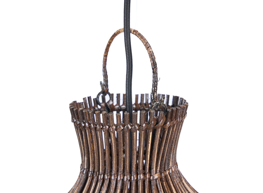 The Desert Gourd Pendant - Dark Walnut - S