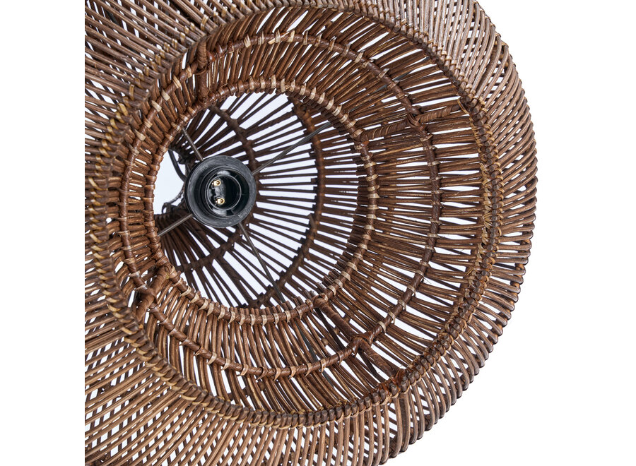 De Desert Gourd Hanglamp - Donker Walnoot - S