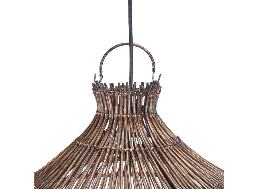 Le Luminaire Suspendu Desert Gourd - Noyer Foncé - M