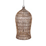 De Woven Bell Hanglamp - Donker Walnoot - XL