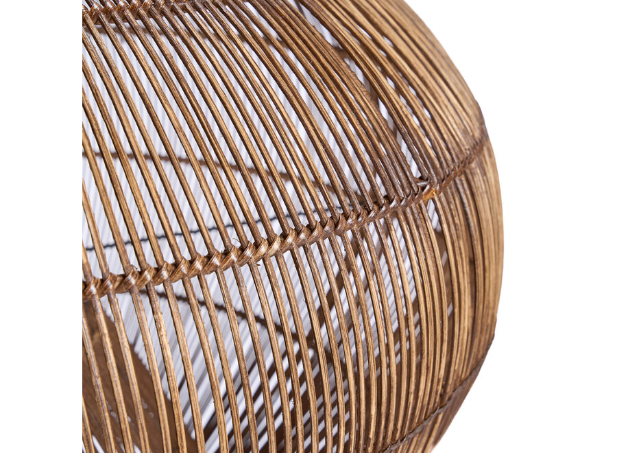 De Desert Gourd Hanglamp - Donker Walnoot - L