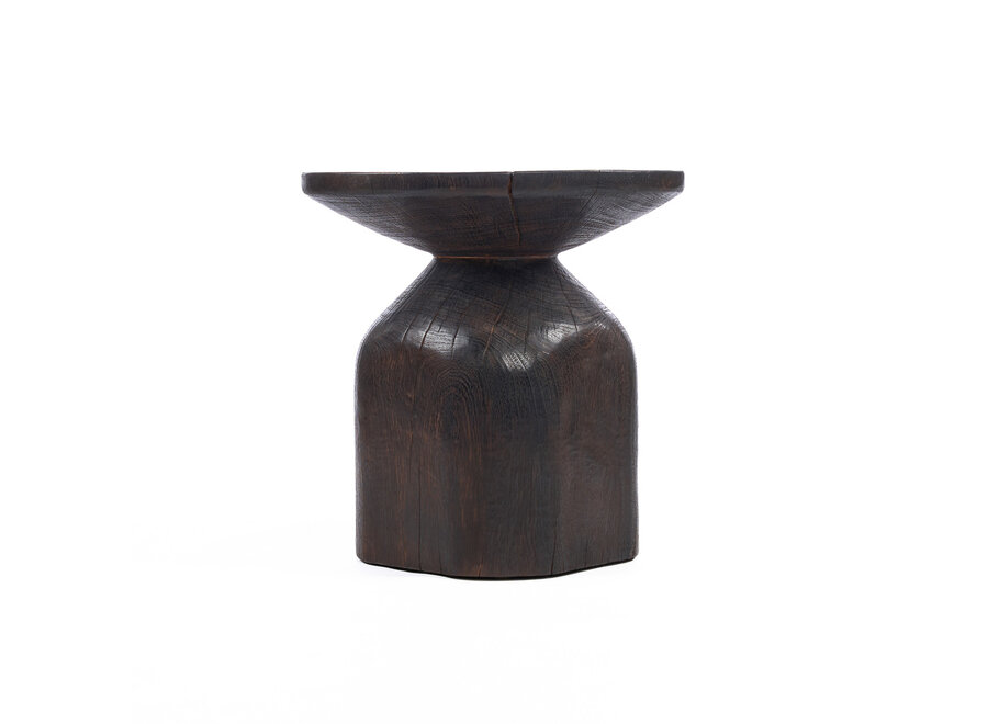 The Drumline Side Table - Dark Walnut