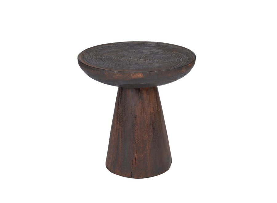 De Cone Alone Bijzettafel - Donker Notenhout