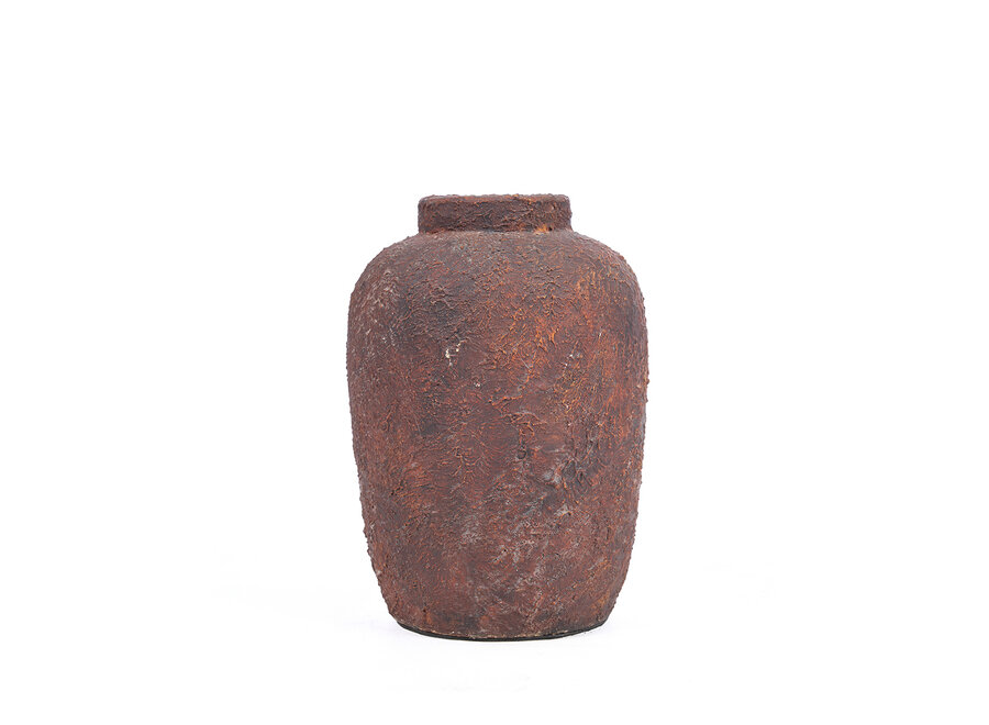 The Clay Echo Vase - Burgundy - S