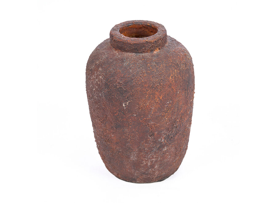 The Clay Echo Vase - Burgundy - S