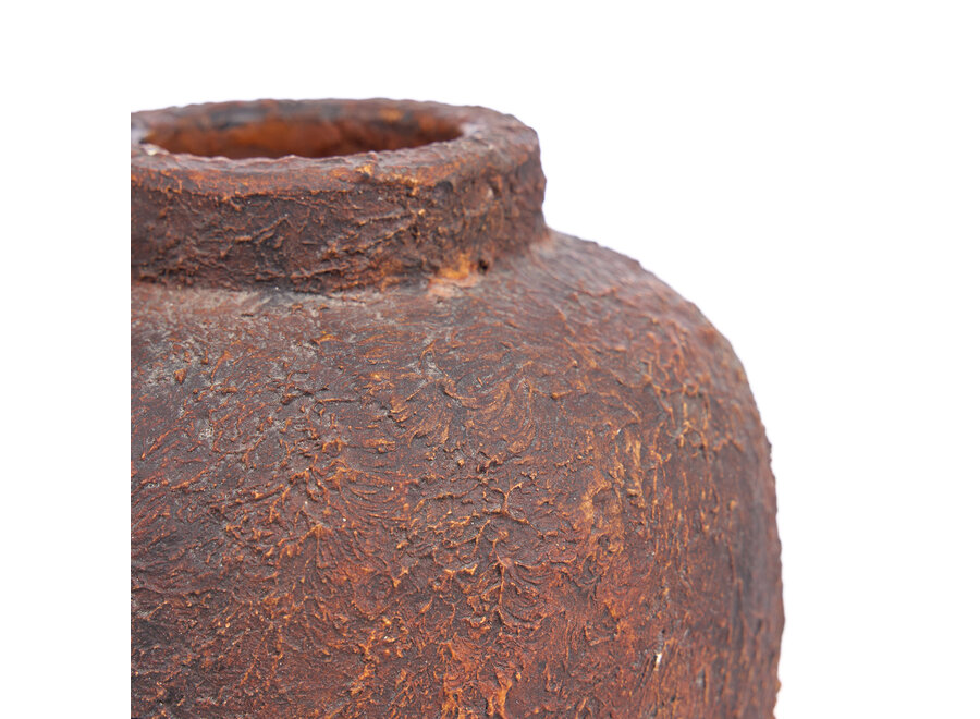 De Clay Echo Vaas - Bourgondisch - S