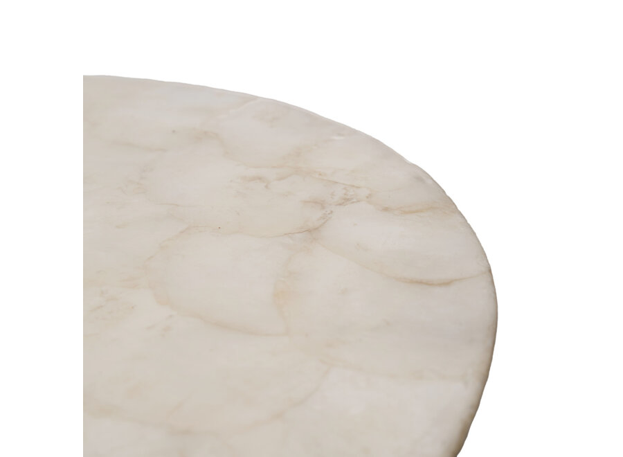 Le Dessous-De-Verre En Nacre - Blanc