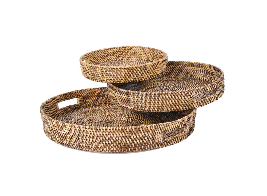 The Carry-All Trays - Natural Brown - L