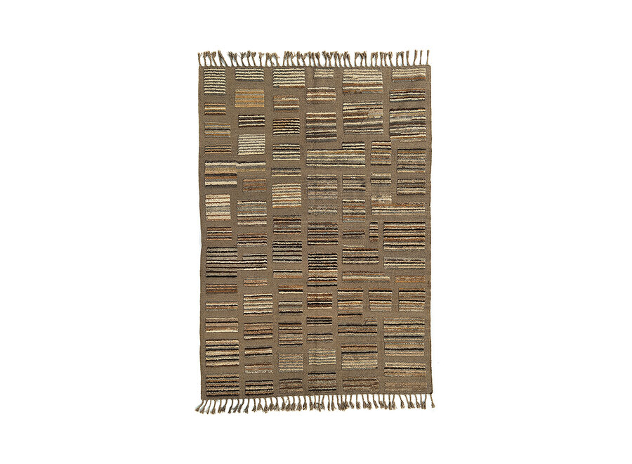 The Handwoven Afghan Rug #1202