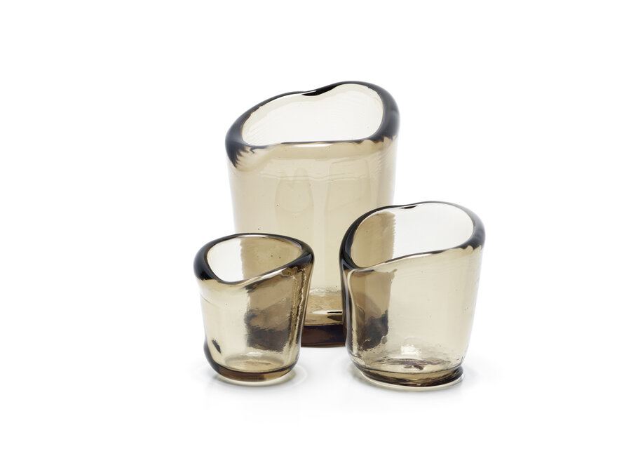 The Nocturne Candle Holder - Charcoal - L