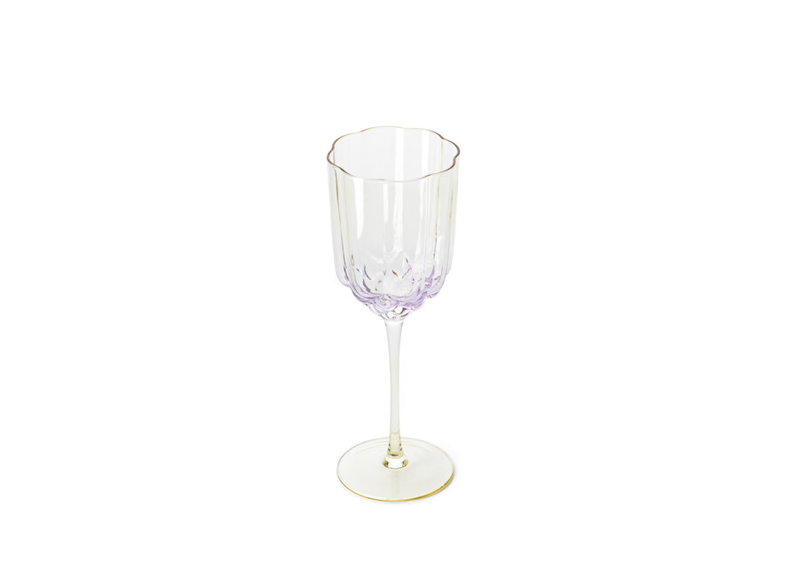 The Pink Blush Wine Glass - Pink