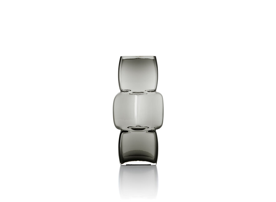 Le Vase Cubes – Gris Foncé – M