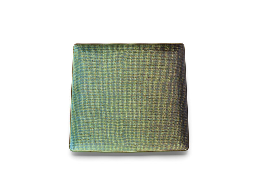 The Lagoon Square Plate - L