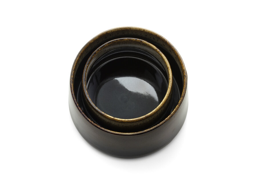 The Kyoto Bowl - Dark Brown Mud - L