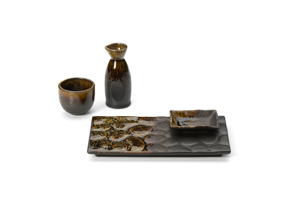 Der Merapi Sake-Ausgießer - Braun