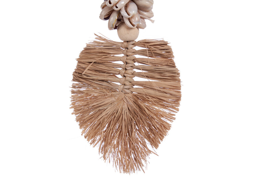 The Komodo Leaf Keychain - Natural