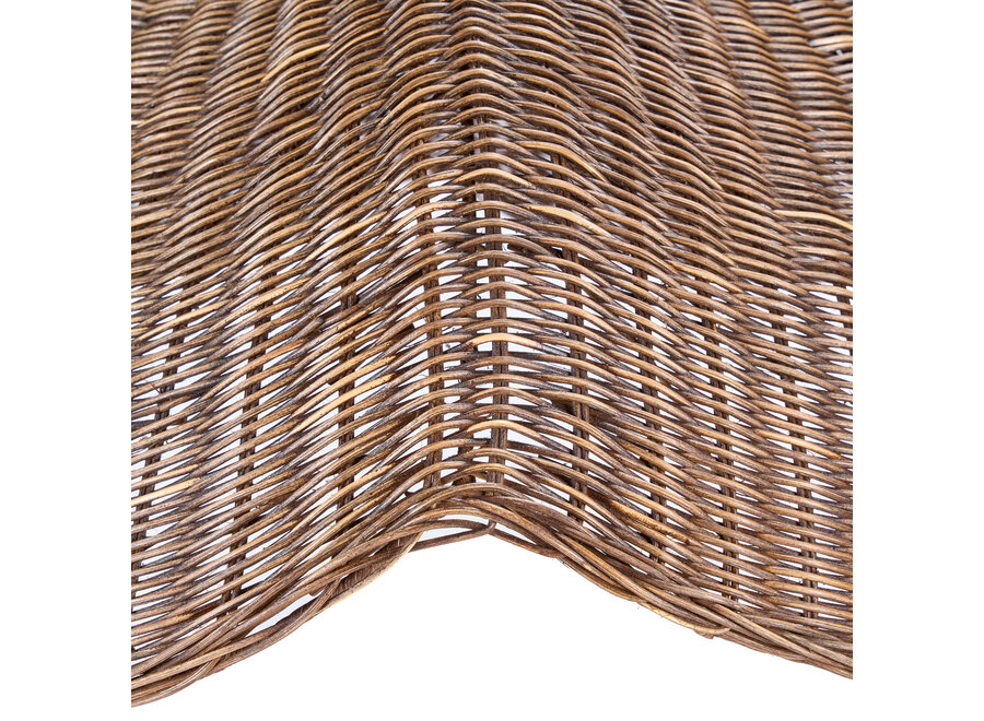 De Wave Hanglamp - Donker Noten - L