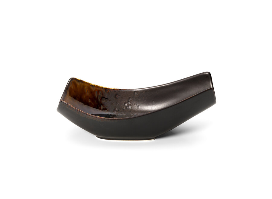 The Merapi Serving Bowl - Brown - L