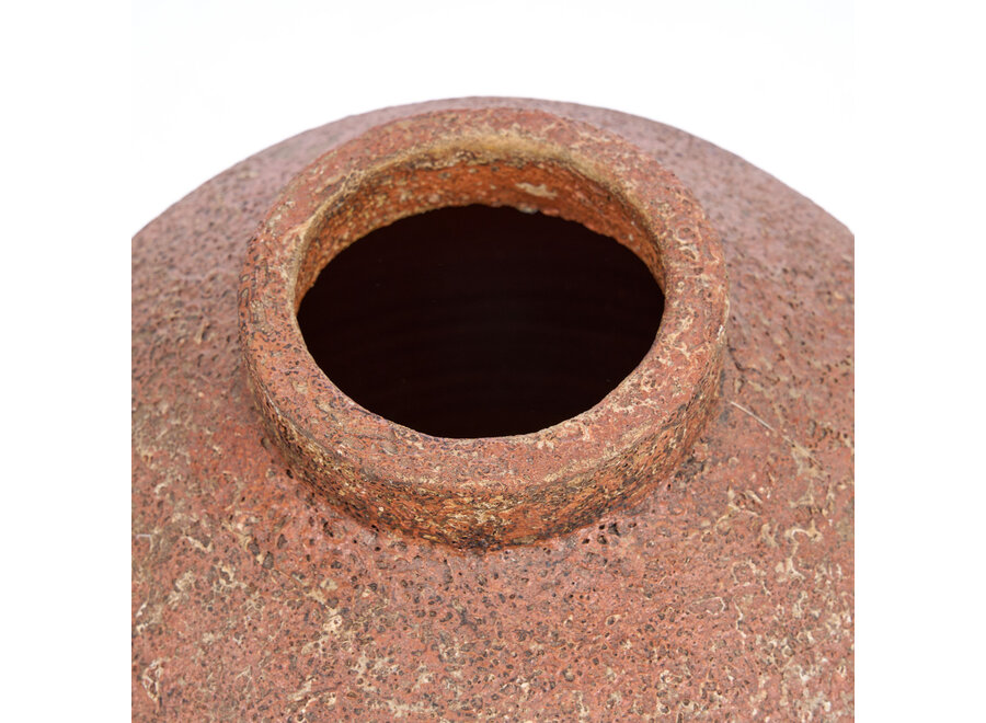 Die Clay Echo Vase - Terrakotta - L