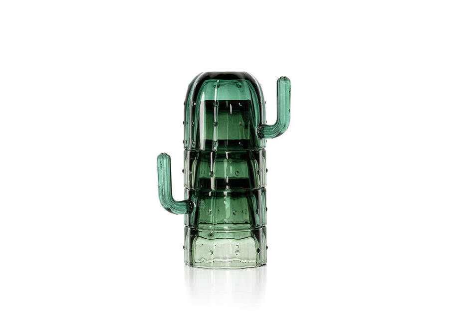 I Bicchieri Stack-a-Cactus - Verde - Set di 4