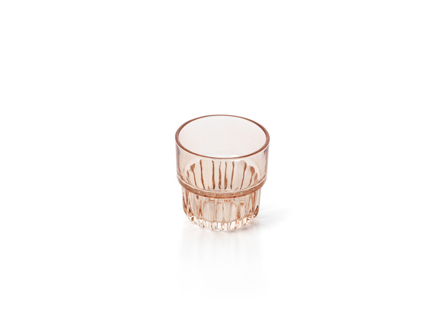 De Faceted Beker - Blush