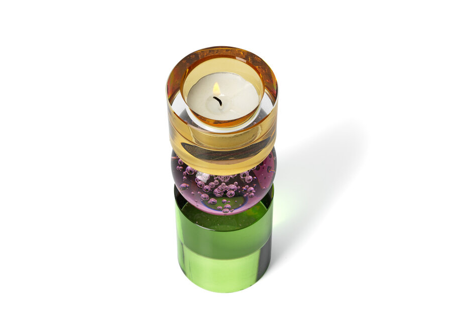 The Solar Jewel Candle Holder - High