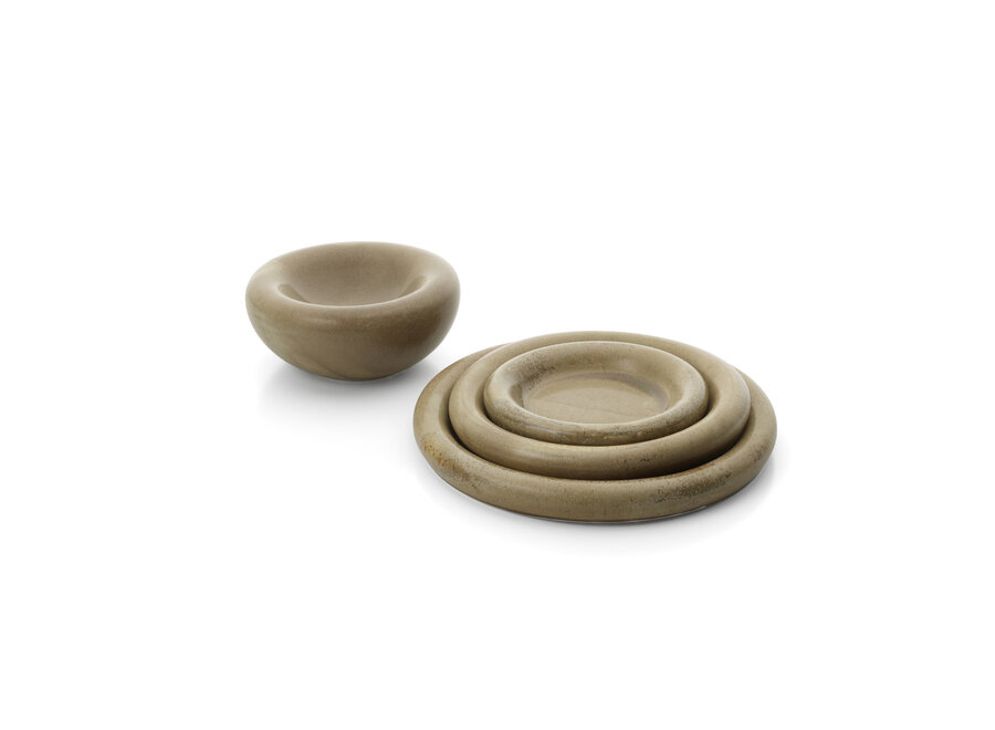 The Koishi Pebble Plate - Sand - S