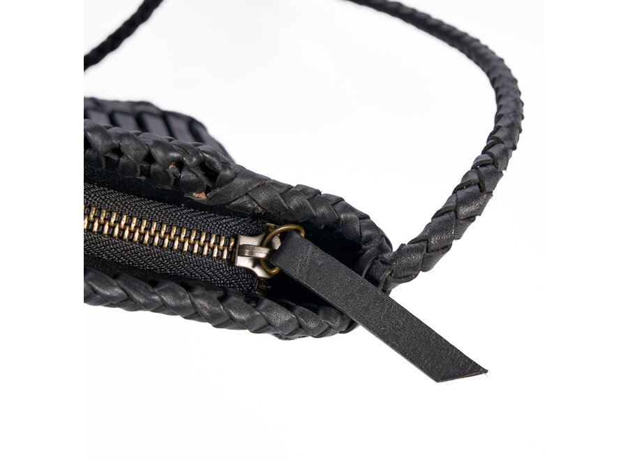 The Voodoo Leather Bag - Black