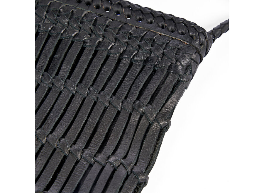 The Voodoo Leather Bag - Black