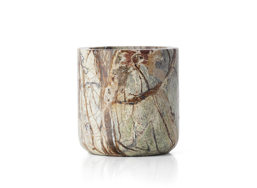 Il Vaso Per Piante In Marmo Bidasar - Verde