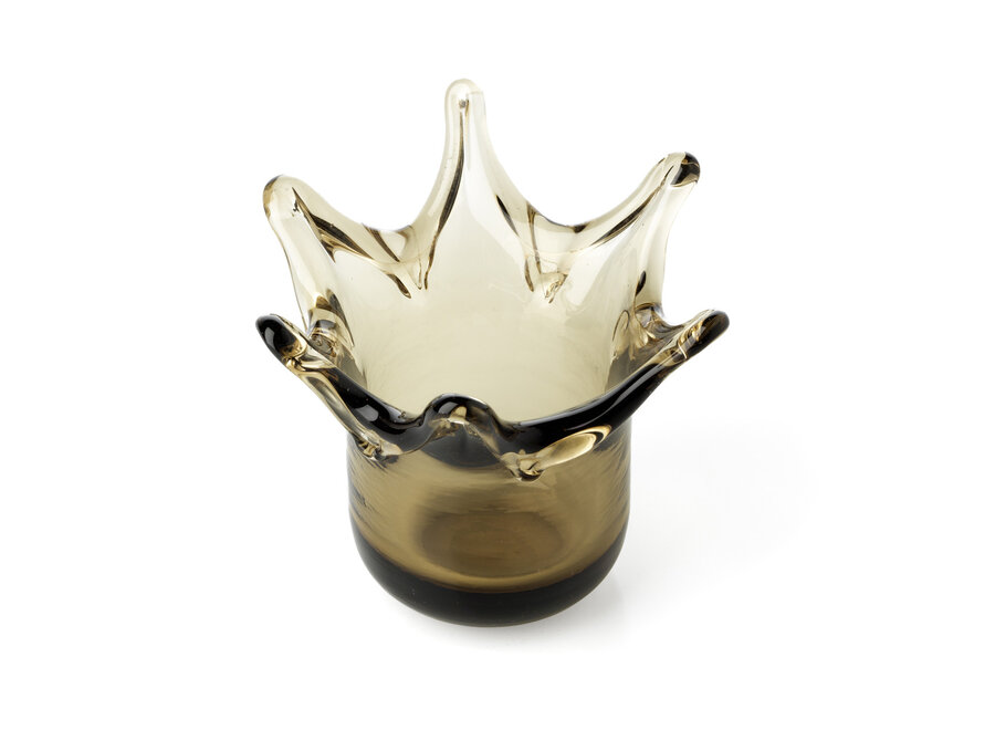 Le Bougeoir Crown - Fumé