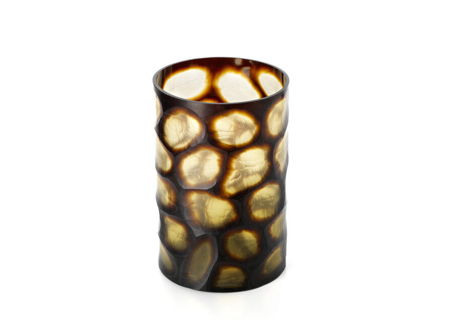 Le Vase Vague Dorée - Miel - XL