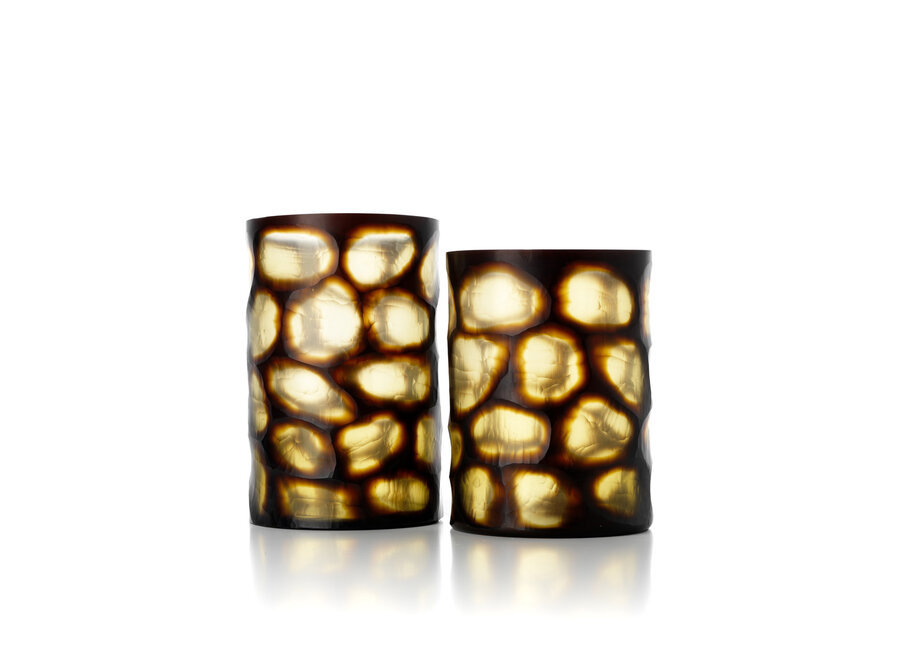 Le Vase Vague Dorée - Miel - XL