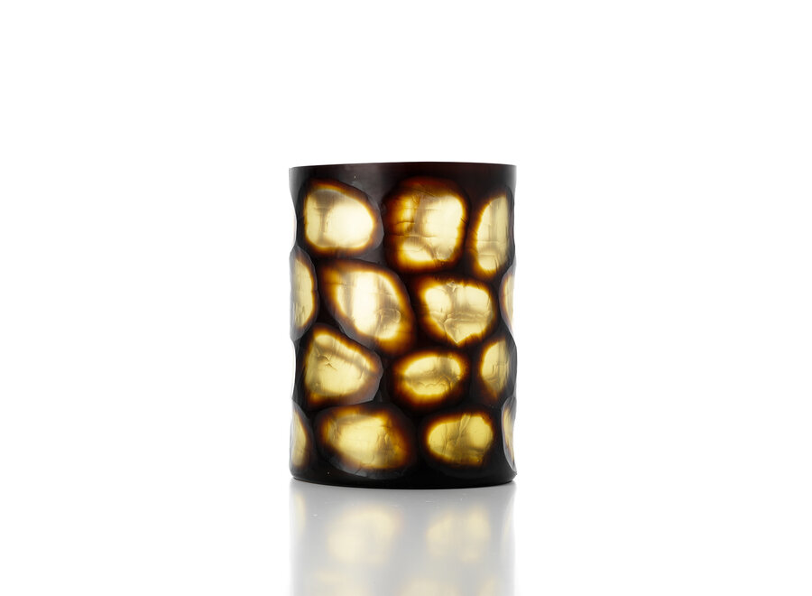 The Vague Dorée Vase - Honey - L