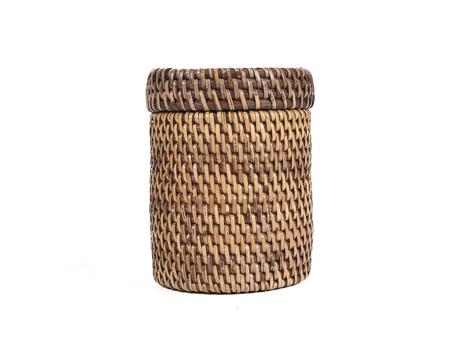 Il Contenitore in Rattan - Marrone Naturale