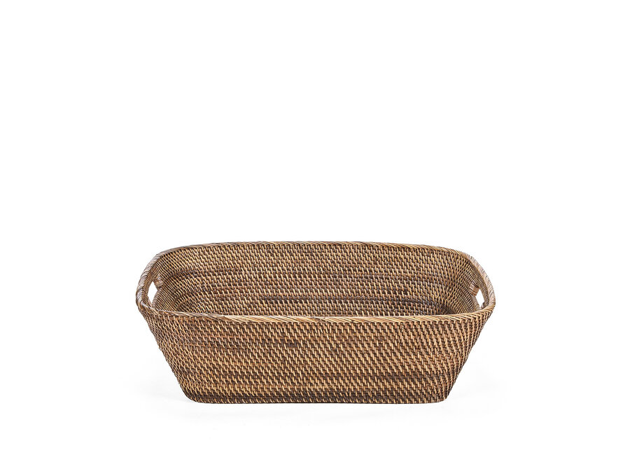 La Cesta de Ropa Hannah - Marrón Natural - L