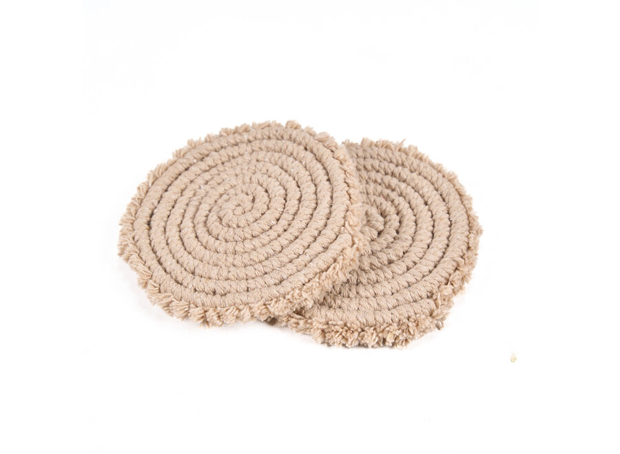 Le Dessous De Verre Cotton - Beige