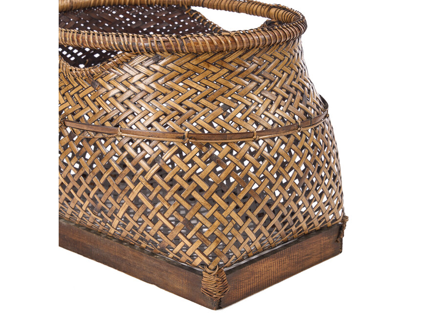 The Koro Basket - Natural Brown