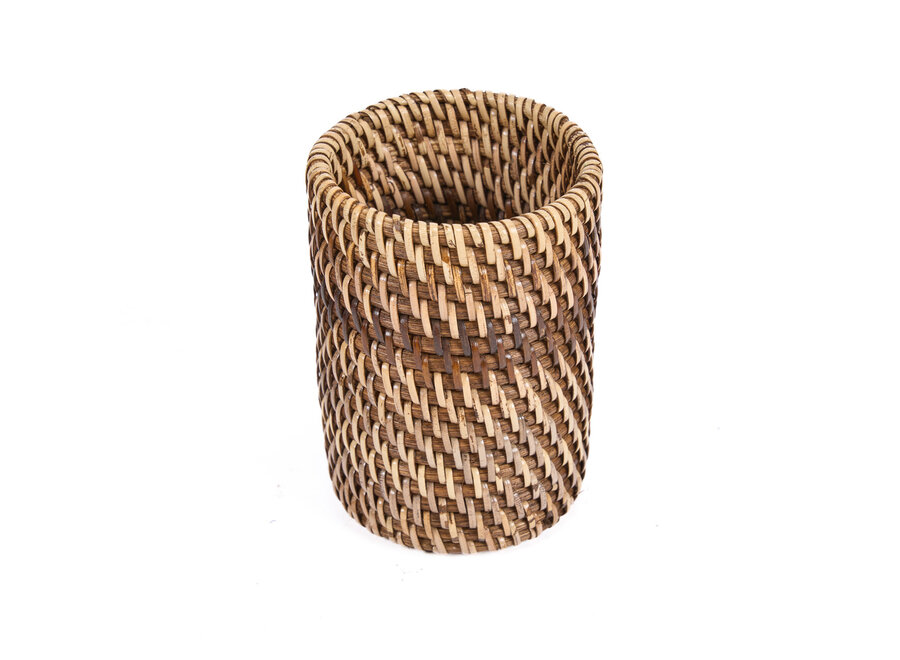The Colonial Tooth Brush Holder - Natural Brown