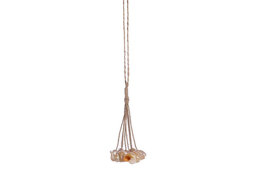 The Conch Shell Tassel - Natural